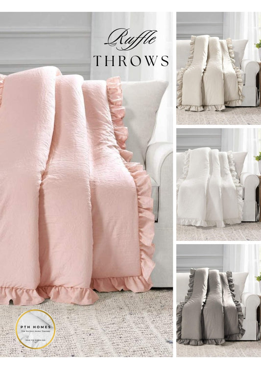Ruffle Throws