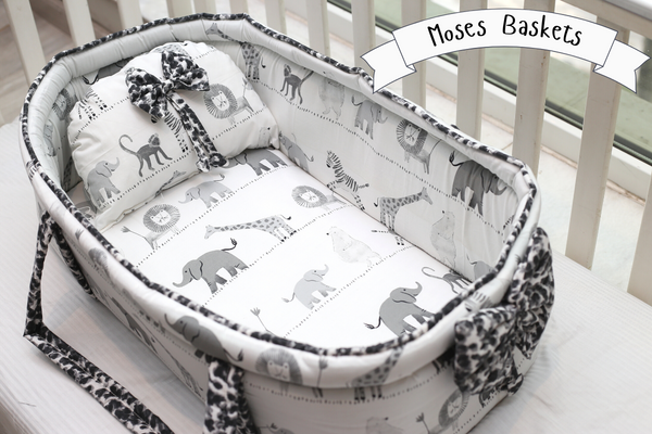 Crushed velvet deals baby moses basket