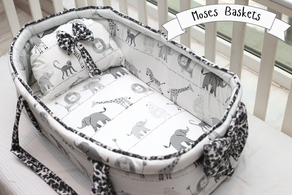 Crushed velvet online baby moses basket