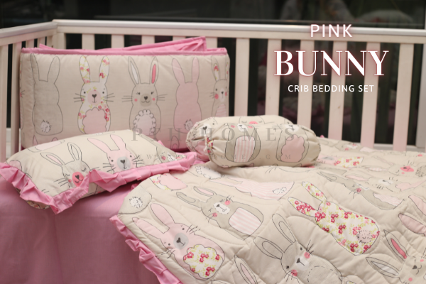 Bunny sales crib set