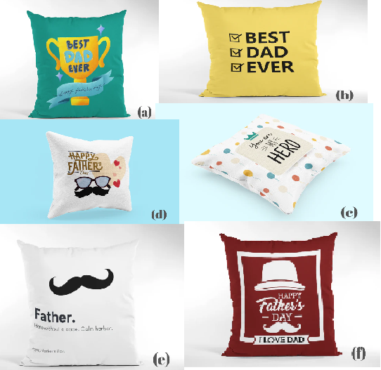 Celebrate Father's Day with Unique Cushions by PTH Homes