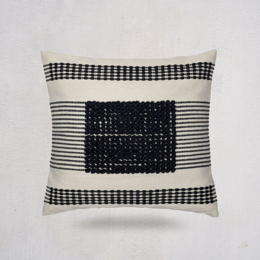 Moroccan XII - Handwoven Cushion Cover: A Timeless Blend of Craftsmanship and Style