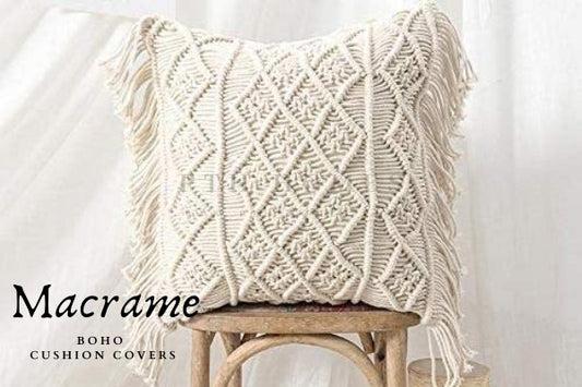 The Macramé Cushion is Back in Stock at PTH Homes!