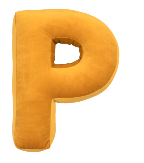 Enhance Your Living Space with Luxurious Velvet-Lettered Alphabet Cushions from PTH Homes