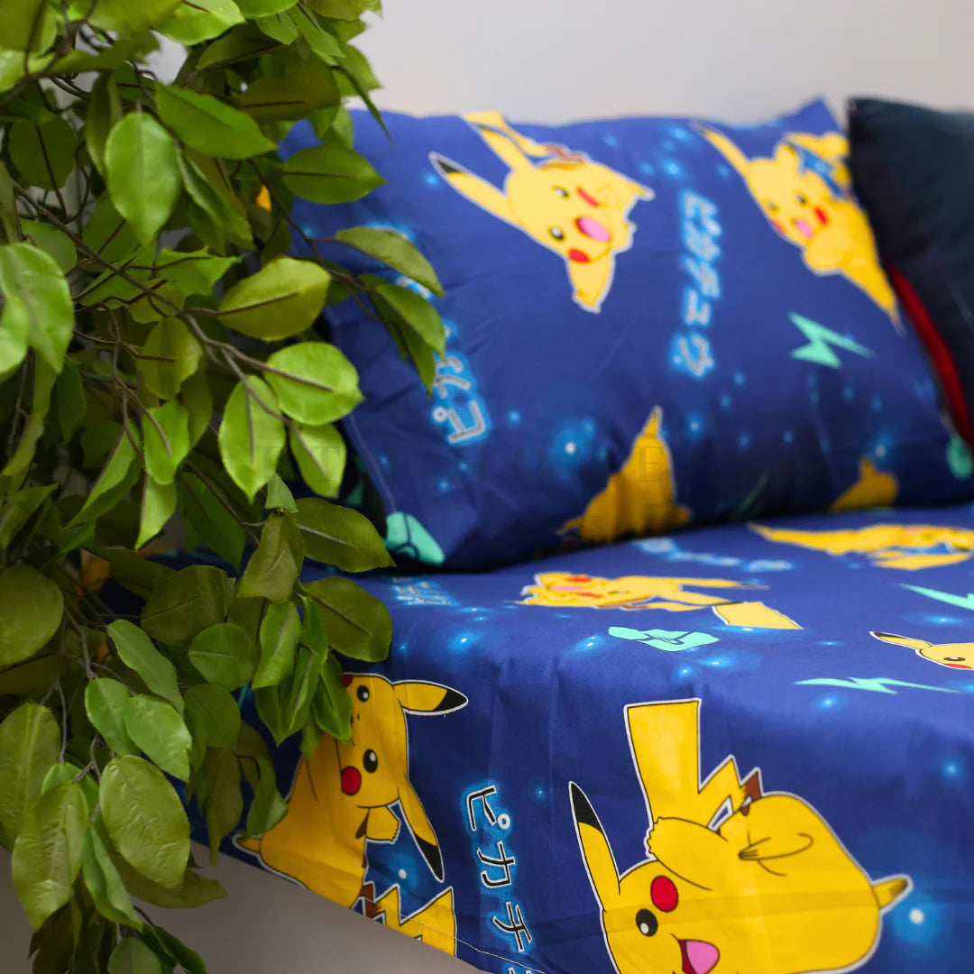 Electrify Your Bedroom with Pokémon Bedsheets by PTH Homes