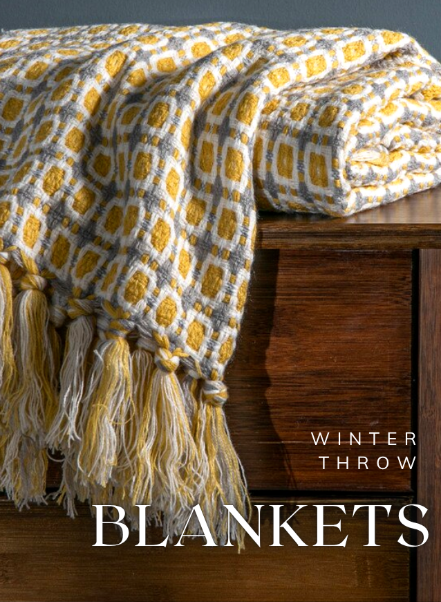 Stylish Beautiful Ambiance With Throw Blankets