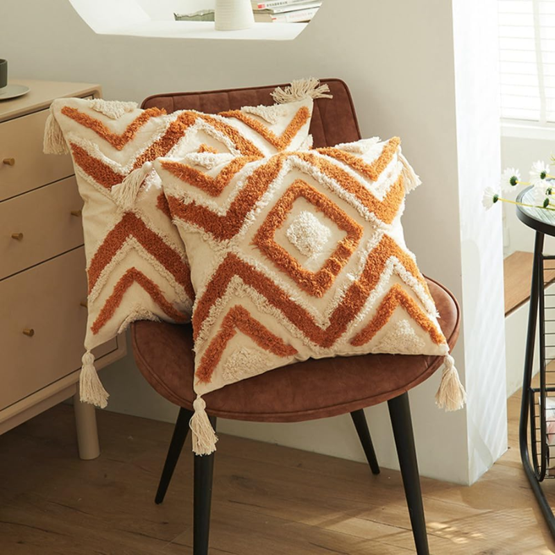 Craft Your Home with Tufted Cushions & Handmade Cushion Covers