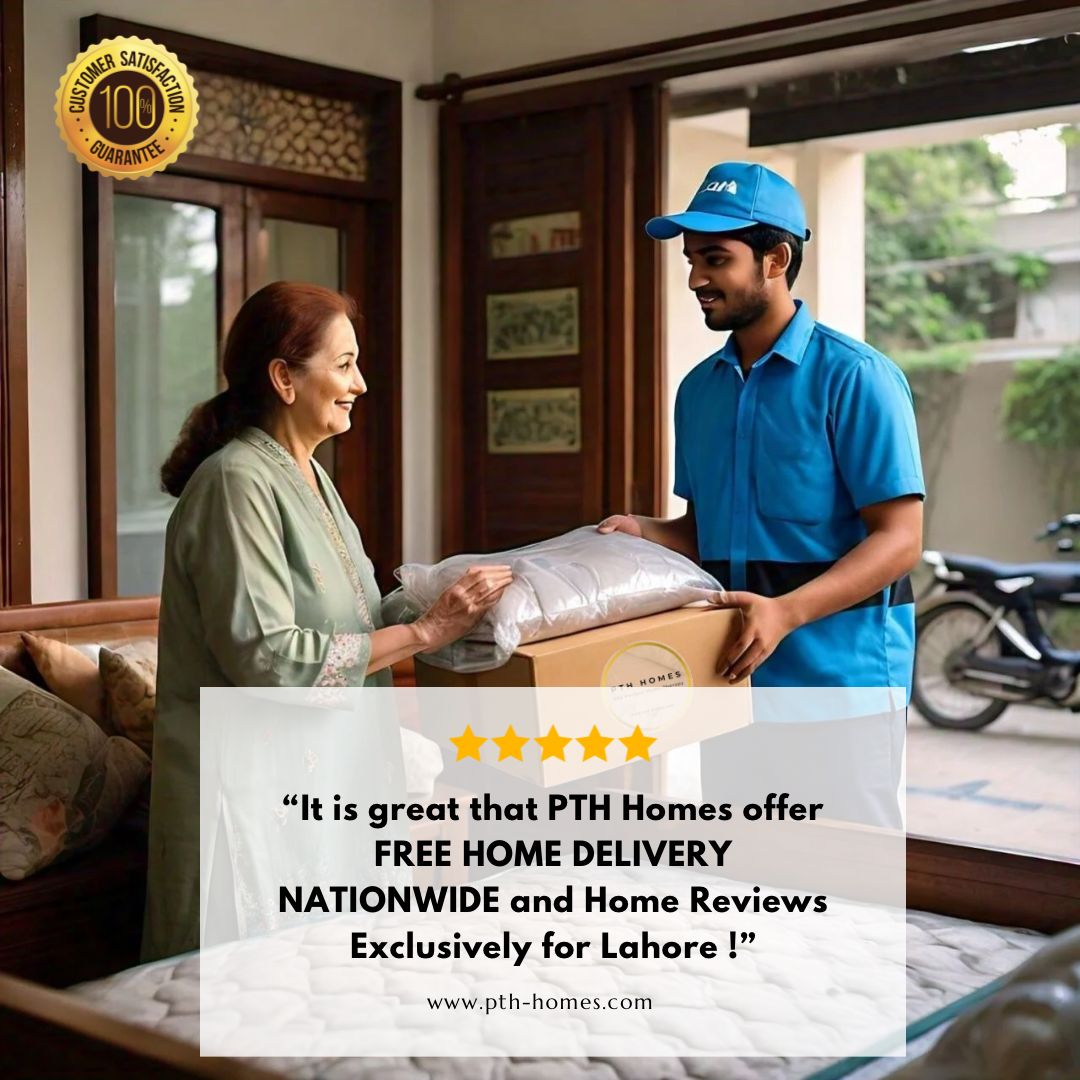 PTH Homes: Revolutionizing Comfort with Free Nationwide Delivery and Home Reviews in Lahore