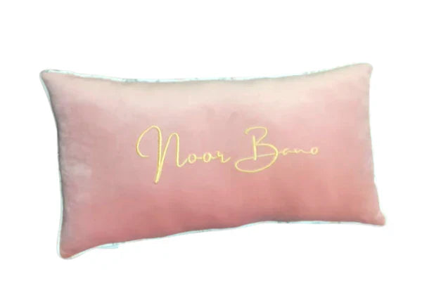 Make Any Room Special with a Customized Embroidered Name Pillow