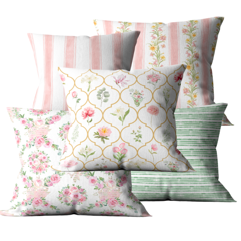 Elegant Meadow Cushion Cover By PTH Homes