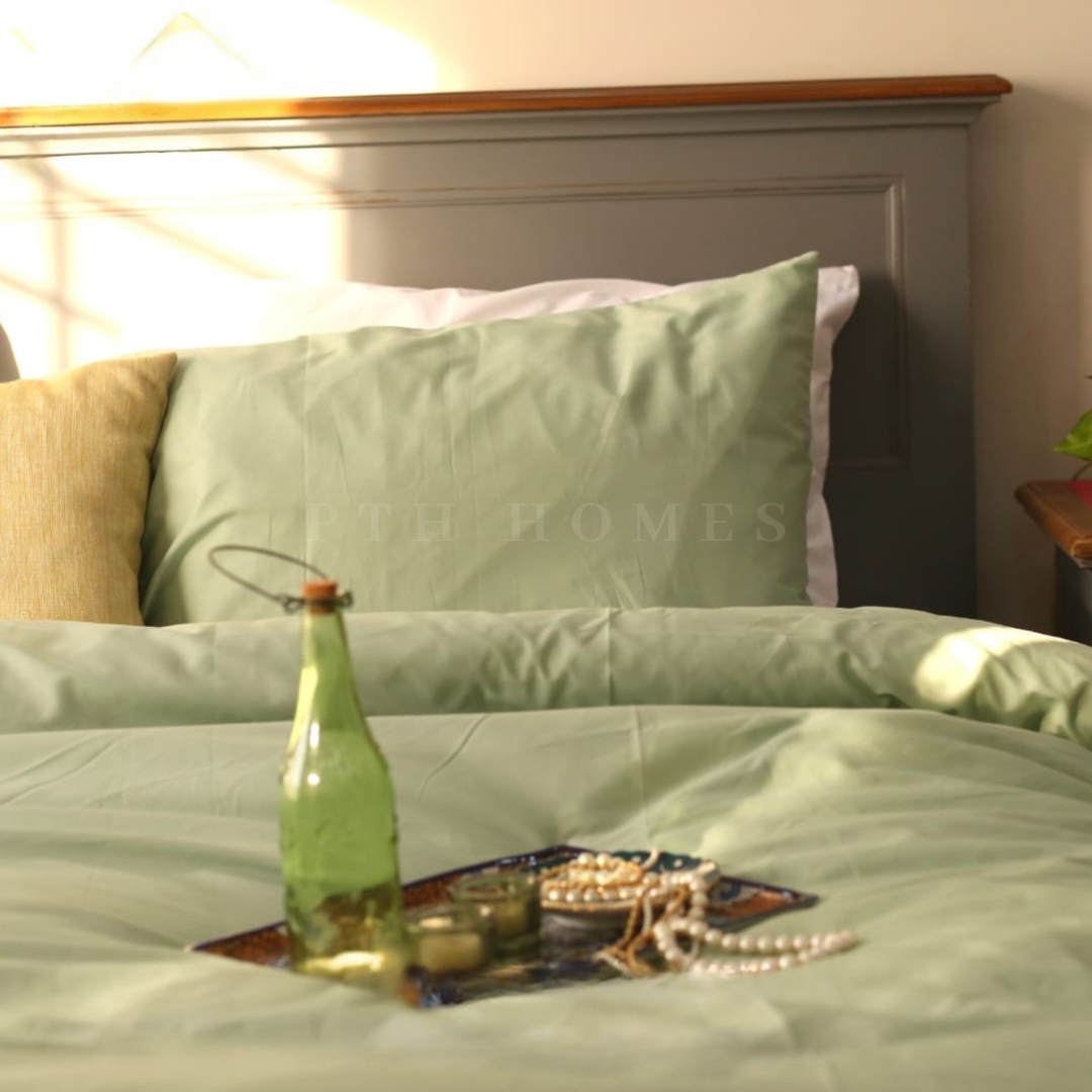 Sage Green - Cotton Percale