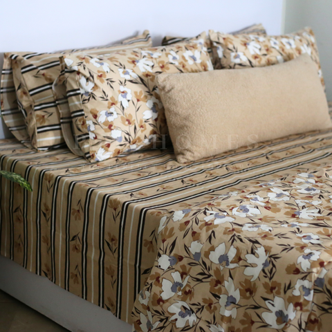 Beige Garden - Bedset