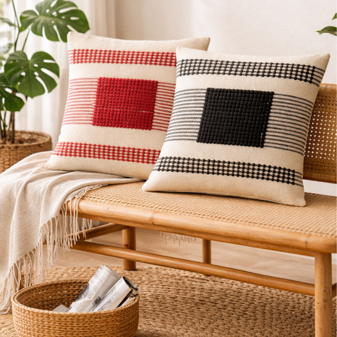 Moroccan XI - Handwoven Cushion Cover