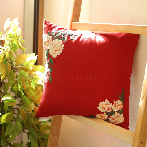 Floral Embriodered - Cushions Covers