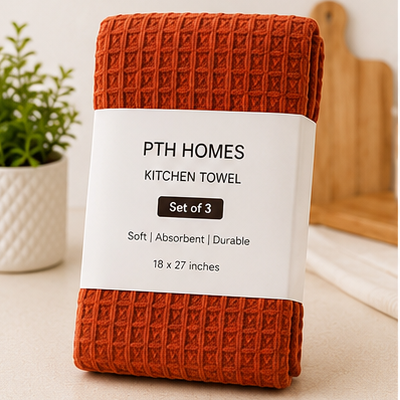 Waffle Kitchen Towel - Set of 3
