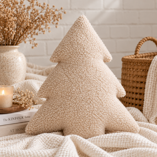 Boucle Tree Cushion