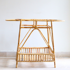 Rattan - Baby Basket with Stand