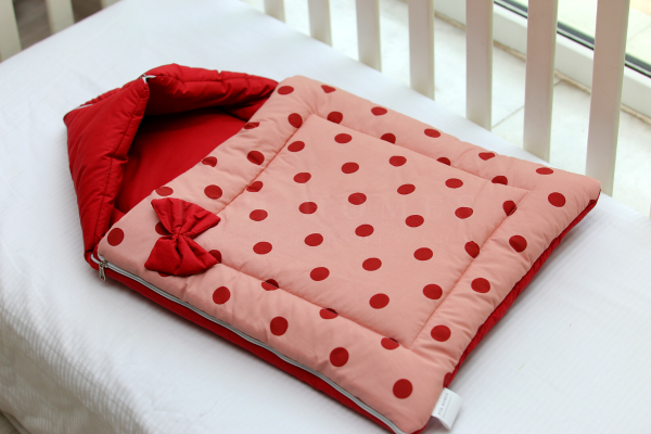 Red Polka Dots - Sleeping Bag