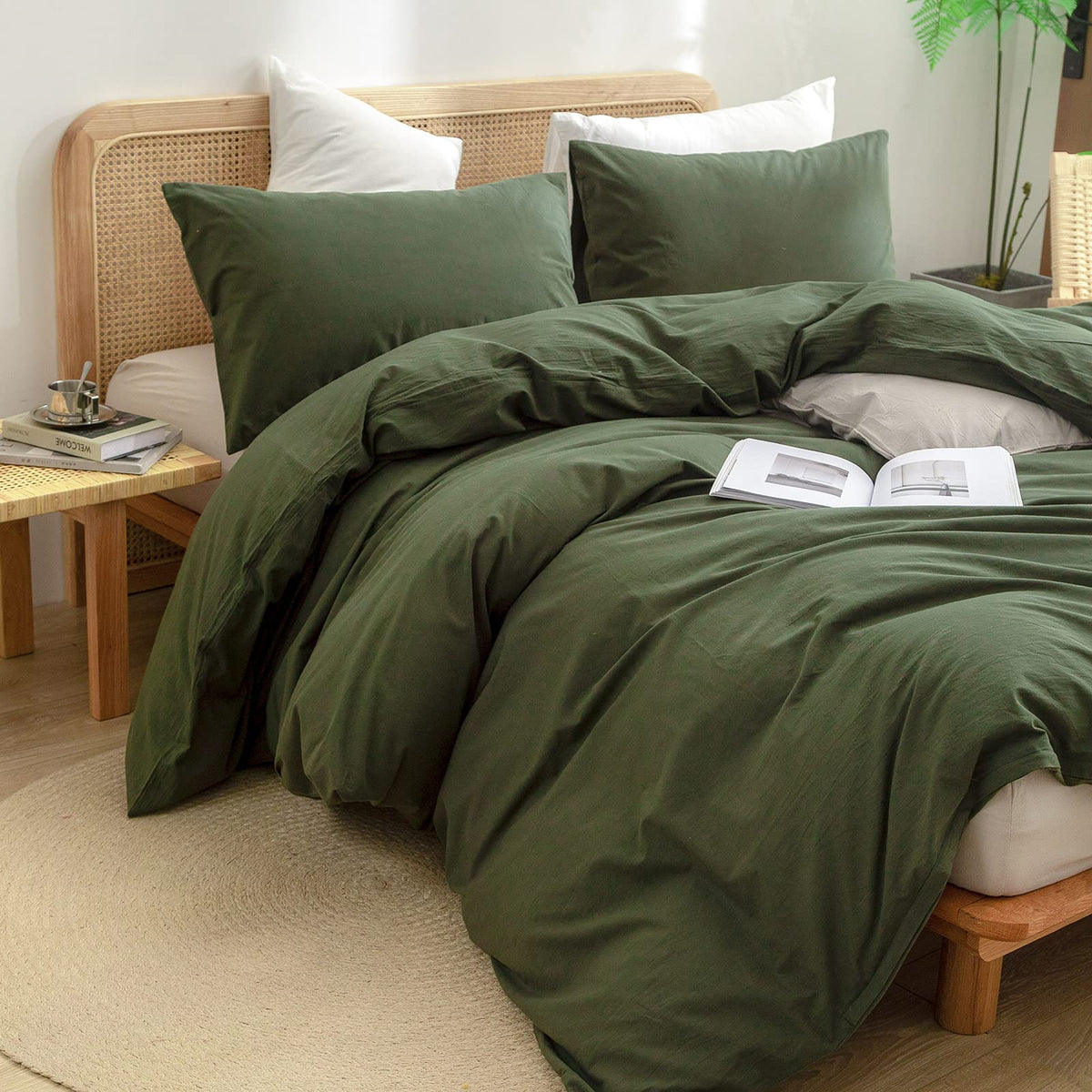 Olive Green - Cotton