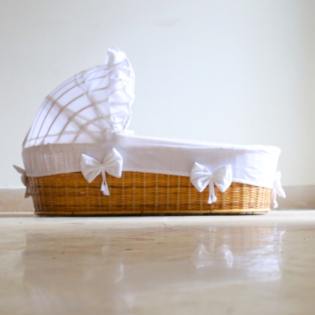 Rattan Baby Basket - Bedding