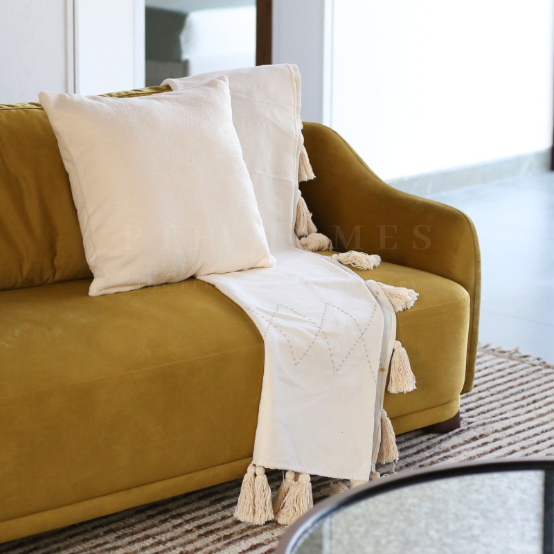 Moroccan - Tassles Throw