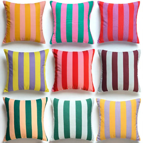 Striped Pop - Cushion Covers