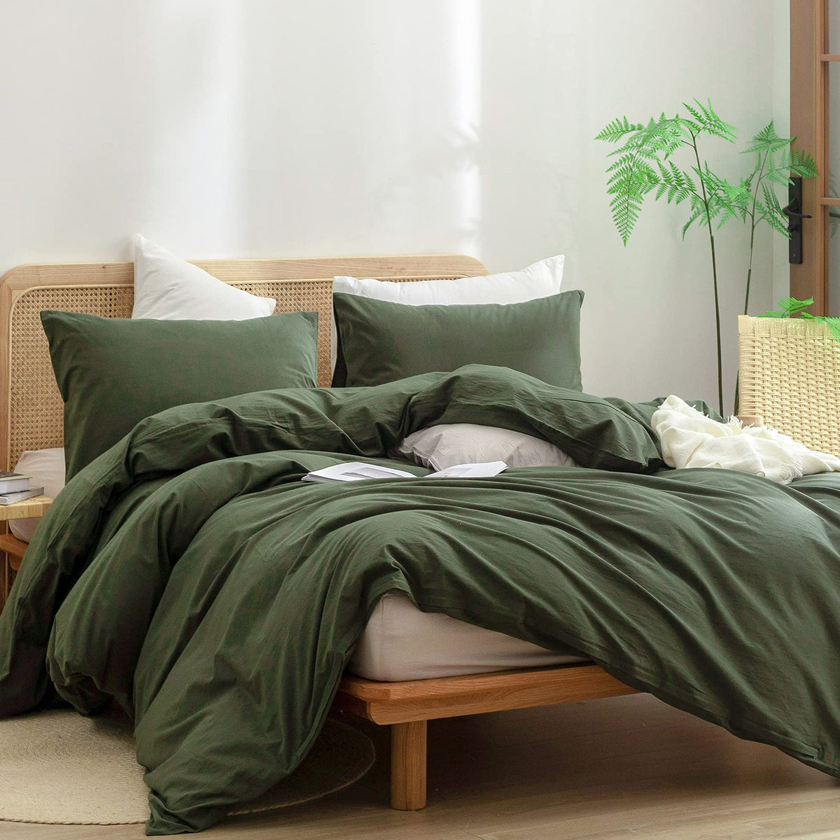 Olive Green - Cotton