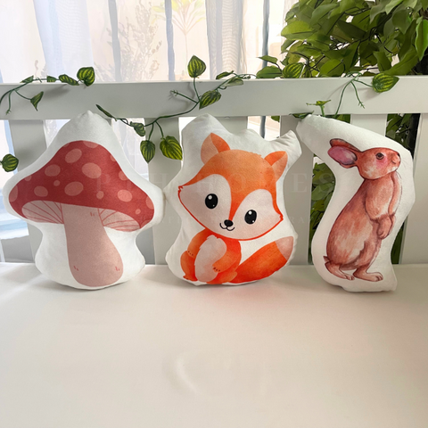 Set of 12 Goodie Bags - Assorted Mini Cushions