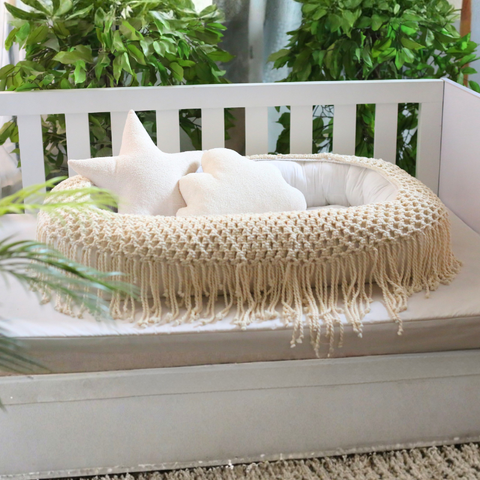 Handmade Macrame - Baby Lounger