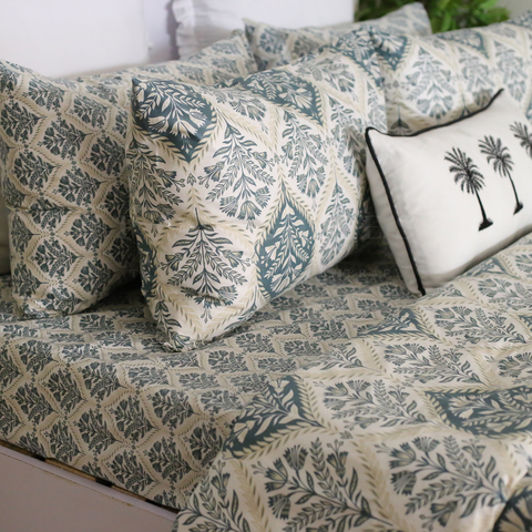 Navy Paisley - Bedset