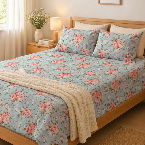 Blue Florals