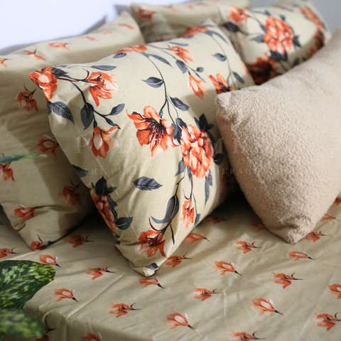 Beige Garden - Bedset