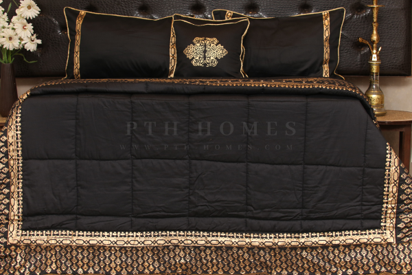 Black Glamour - Block Printed
