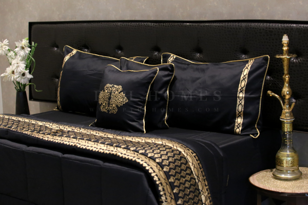 Black Glamour - Block Printed