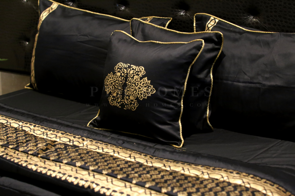 Black Glamour - Block Printed