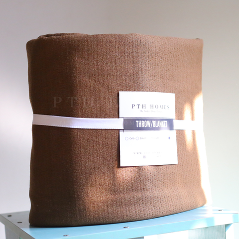 Brown - Coverlet Blanket