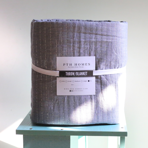 Kantha Stitch - Coverlet Blanket