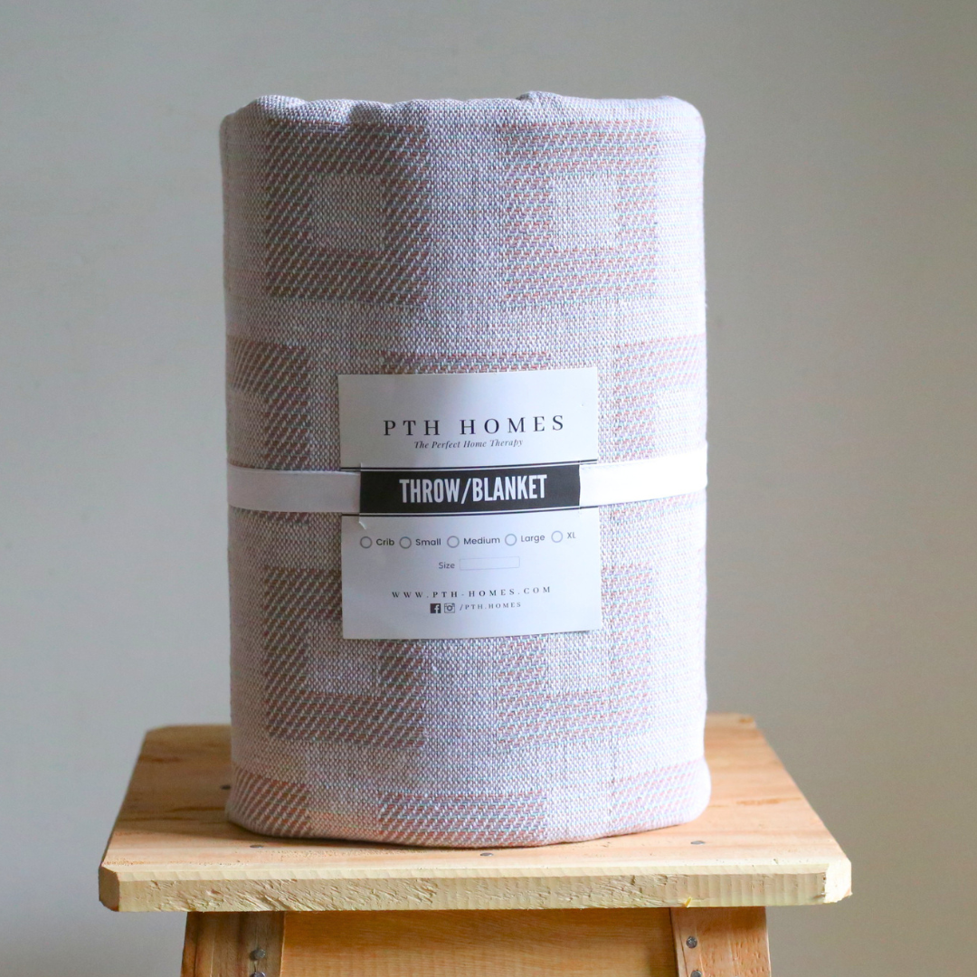 Lilac - Cotton Blanket
