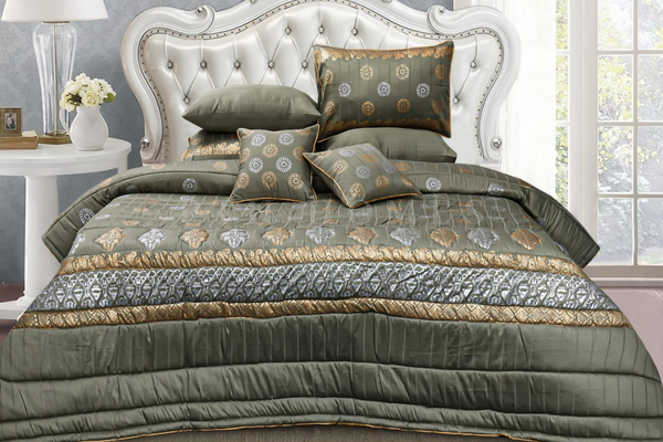 Sage Royale - Block Printed