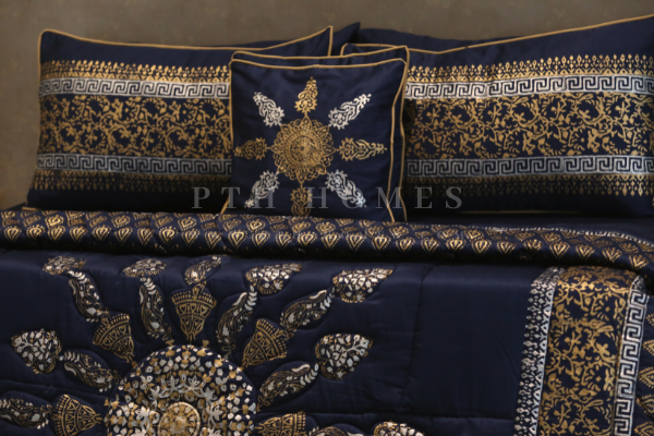 Blue Chakra - Block Printed