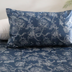 Midnight Blue - Cotton Satin