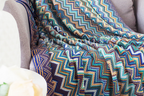 Bohemian Blue - Throw Blanket