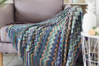 Bohemian Blue - Throw Blanket