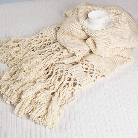 Boho Macrame - Throw Blanket