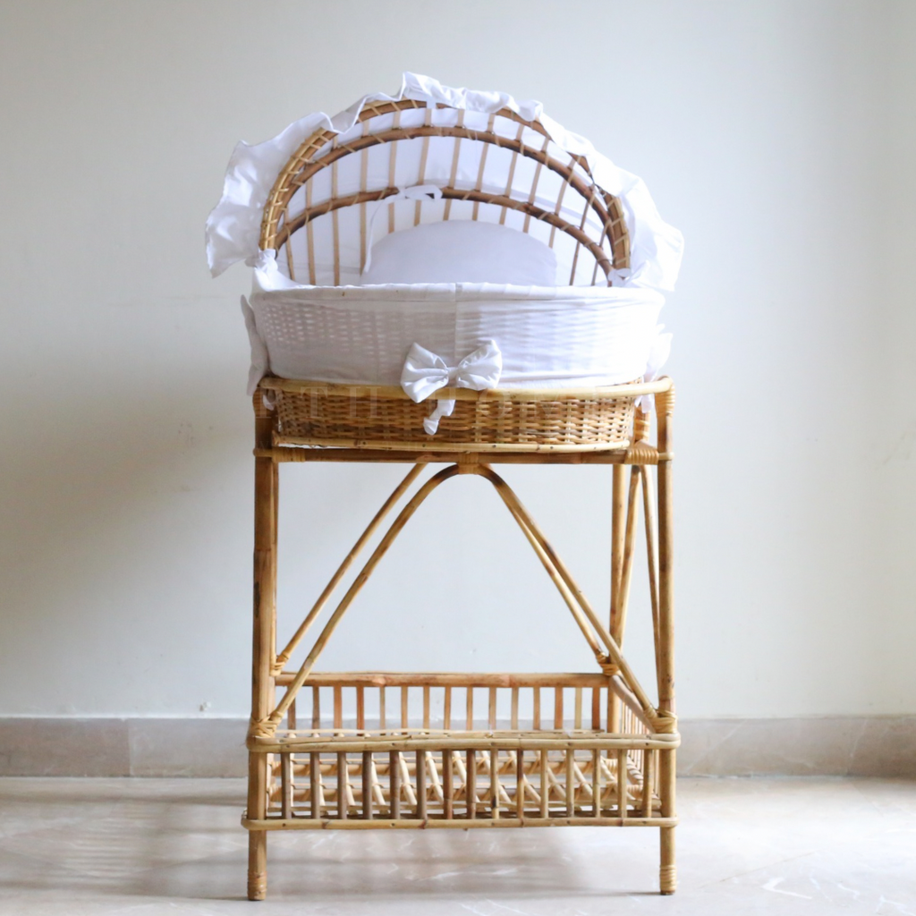 Rattan Baby Basket - Bedding