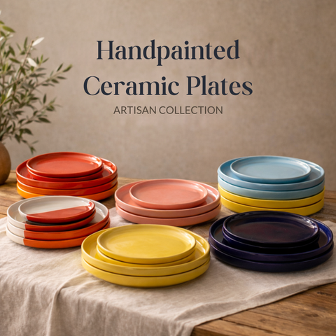 Handpainted Ceramic Plates