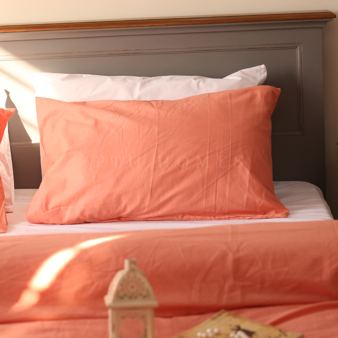 Coral Peach - Cotton