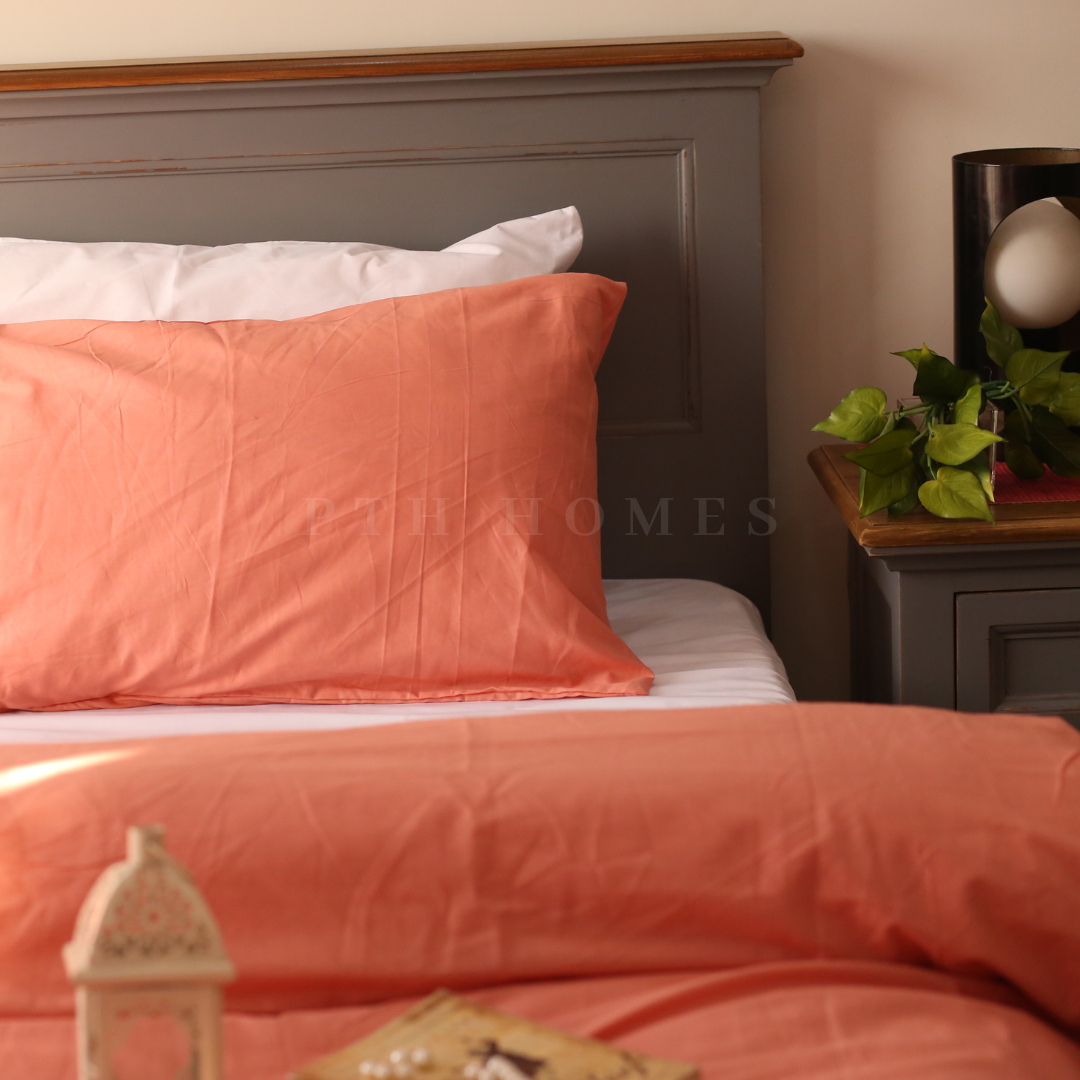Coral Peach - Cotton