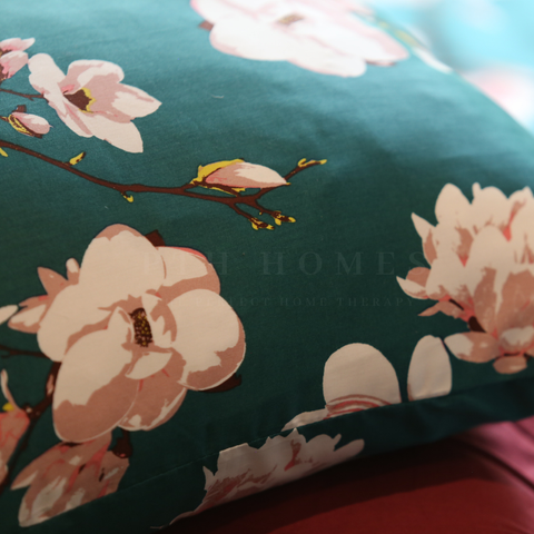 Emerald Green - Cotton Satin