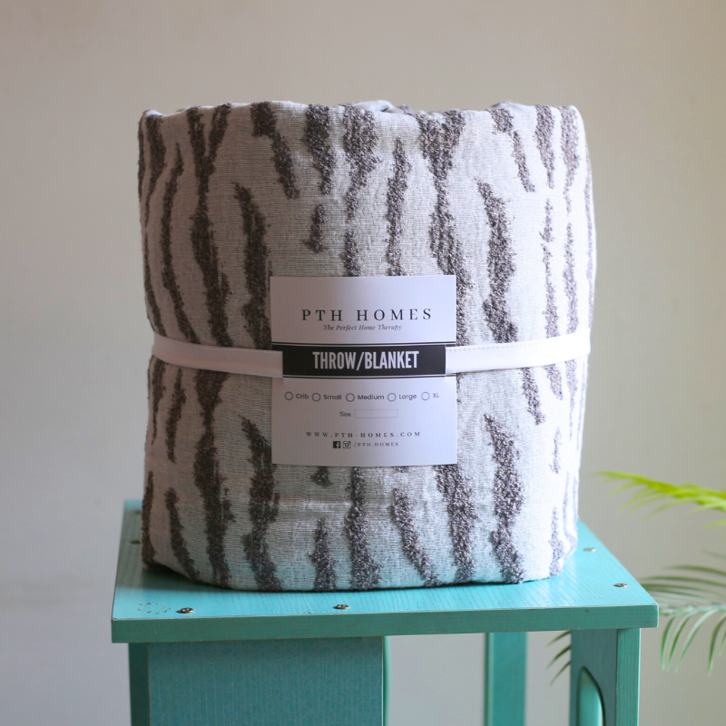Textured Zebra - Coverlet